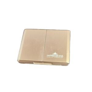 New Impressions LED Magnifying‎ Compact Mirror Gold